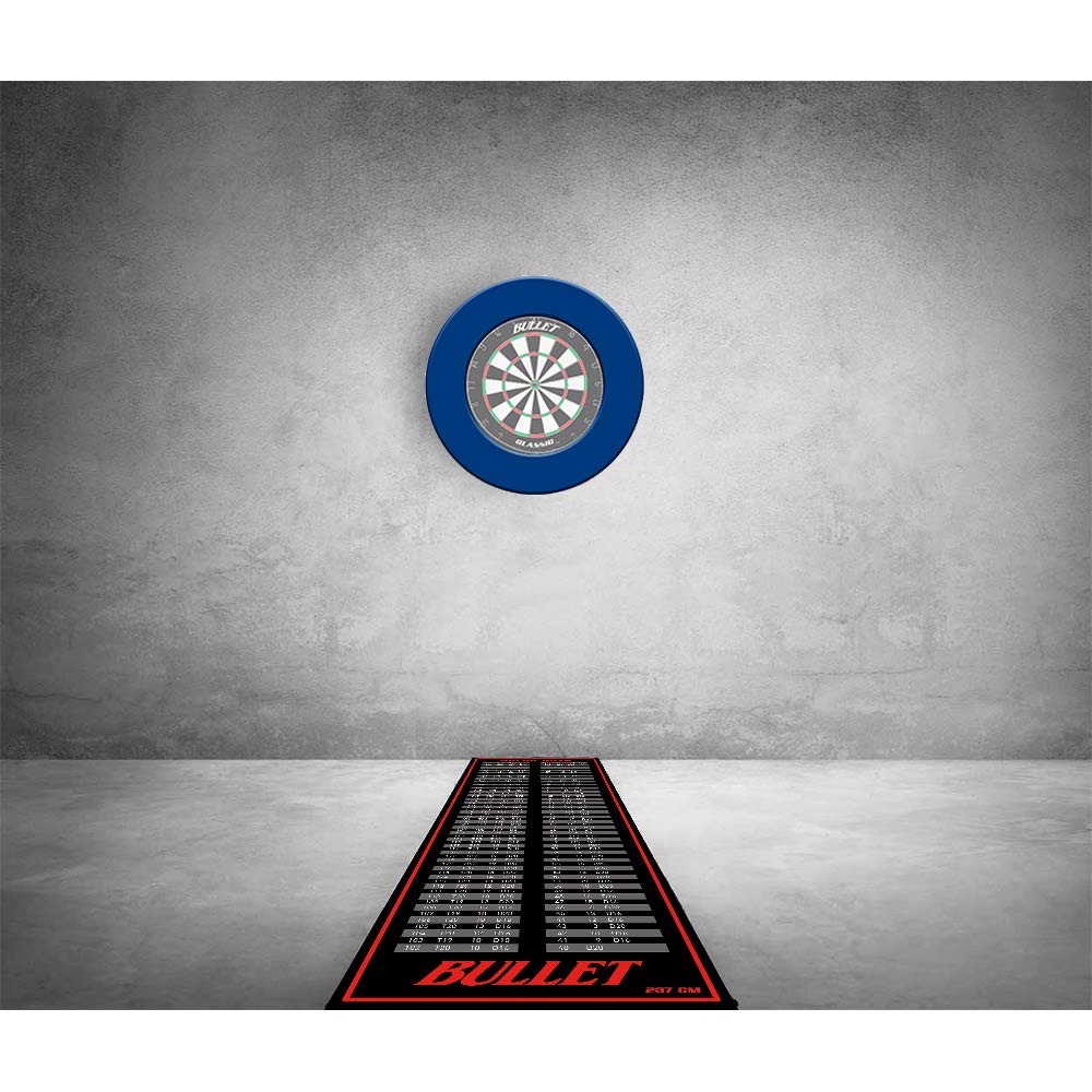 BULLET-Darts Pu Surround Dartboard Anello, Bersaglio Unisex Adulto