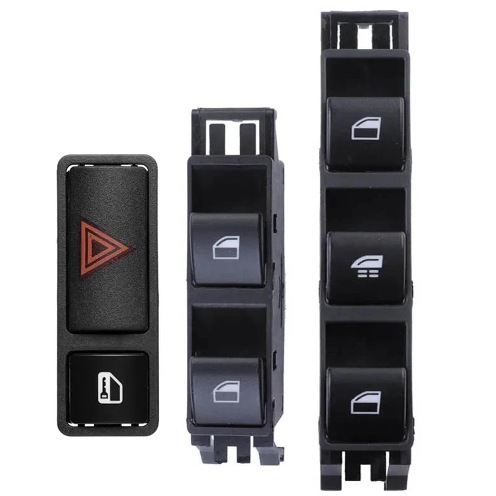 Interrupteur de lève-vitre BMW E46 pack de 3 boutons de commande électriques 61318368920 - 8