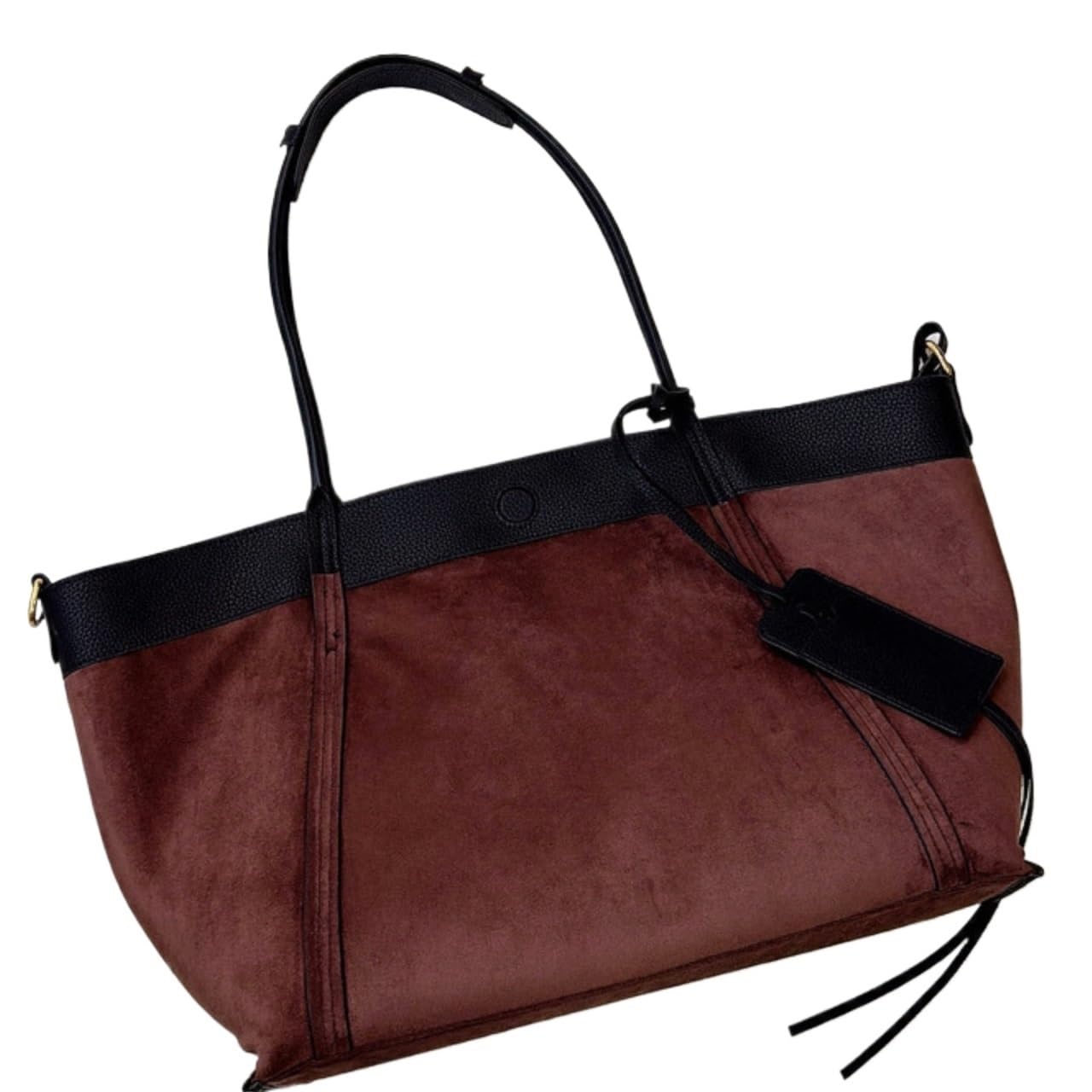Sac à main cuir double face spacieux contre le désordre