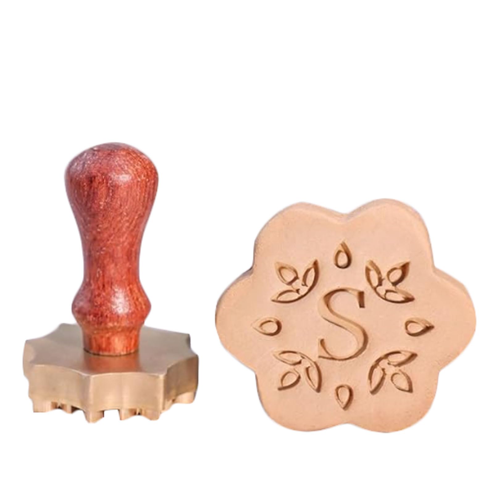 esmen Keramikstempel Signatur-Keramikstempel, individueller Tonstempel, individueller Tonstempel mit Text oder Muster, Tonstempelform für Keramik Individueller Stempel