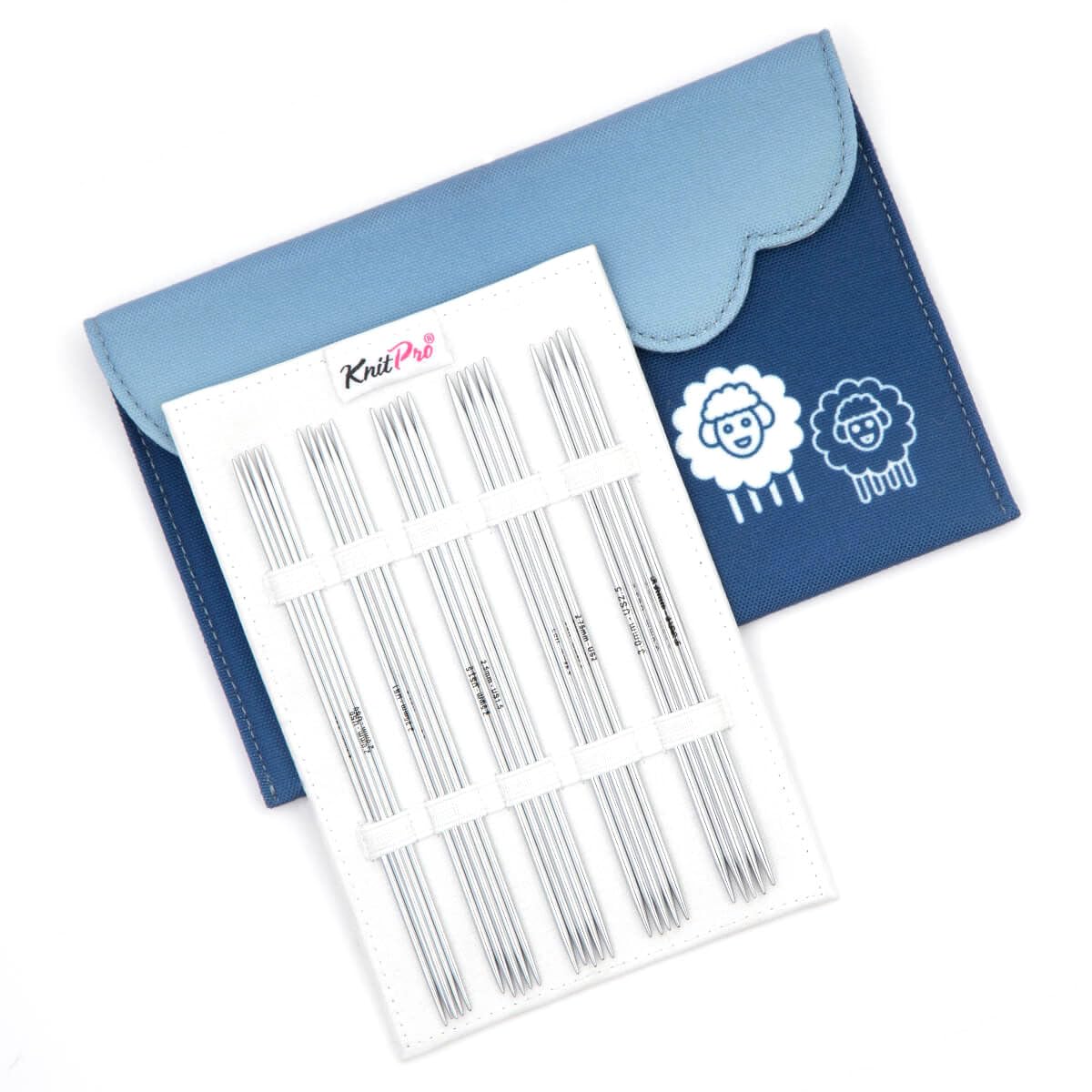 KnitPro Nova Starter Double Pointed Needle Set 6" (15cm), Silver