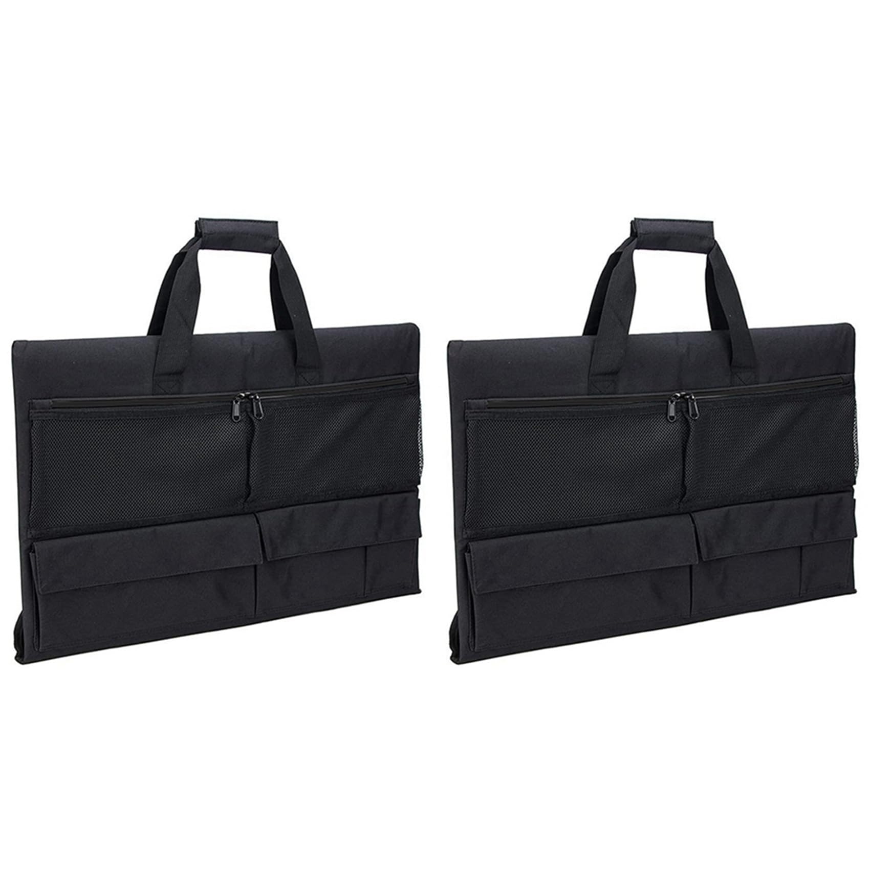 2 bolsillos para 24 ordenadores de sobremesa, almacenamiento protector para monitor, protección el polvo