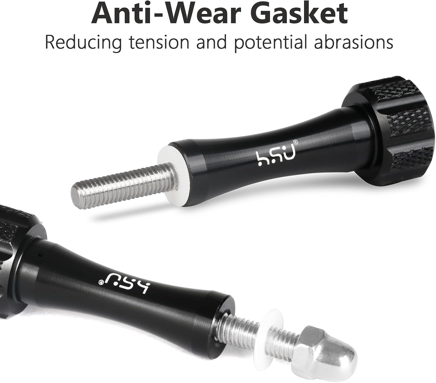 HSU Aluminum Alloy Thumbscrew Set (Extension)+ Wrench (Black) image 5