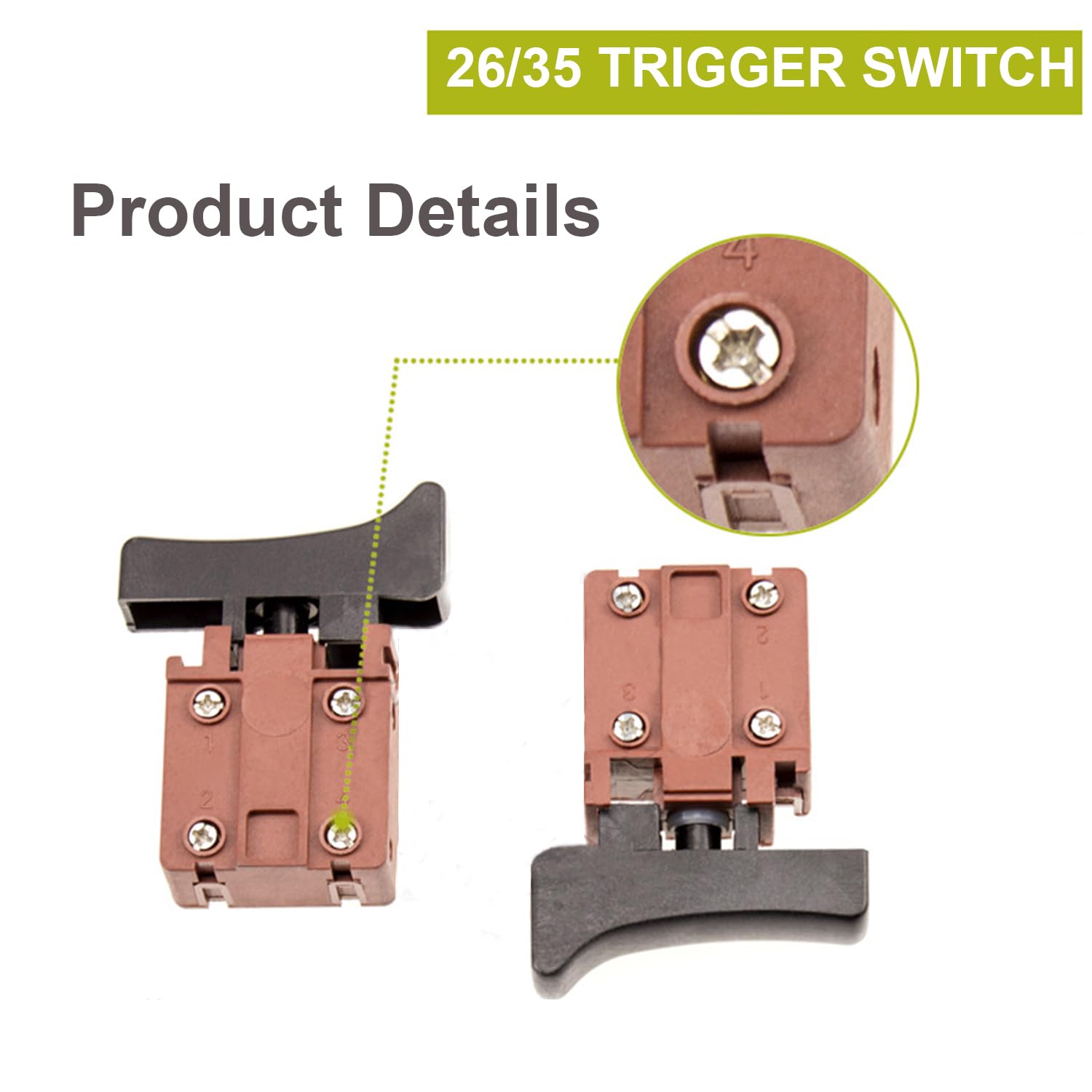 ルエマmohair touch double button Amazon.com: Fielect Trigger Switch for Leiya 26/35 Electric