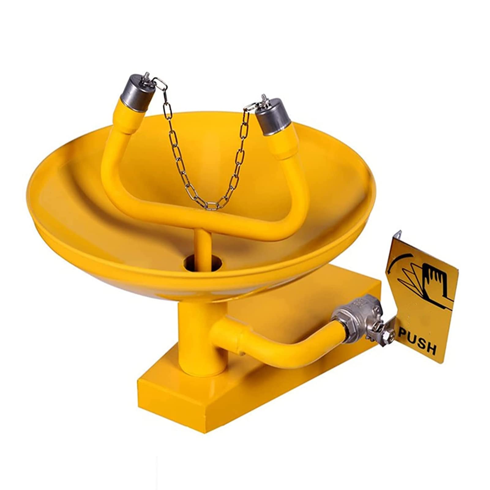 Buy FYLZW Eyewash Station Wall ed Eyewash Station with Dual Spray Heads