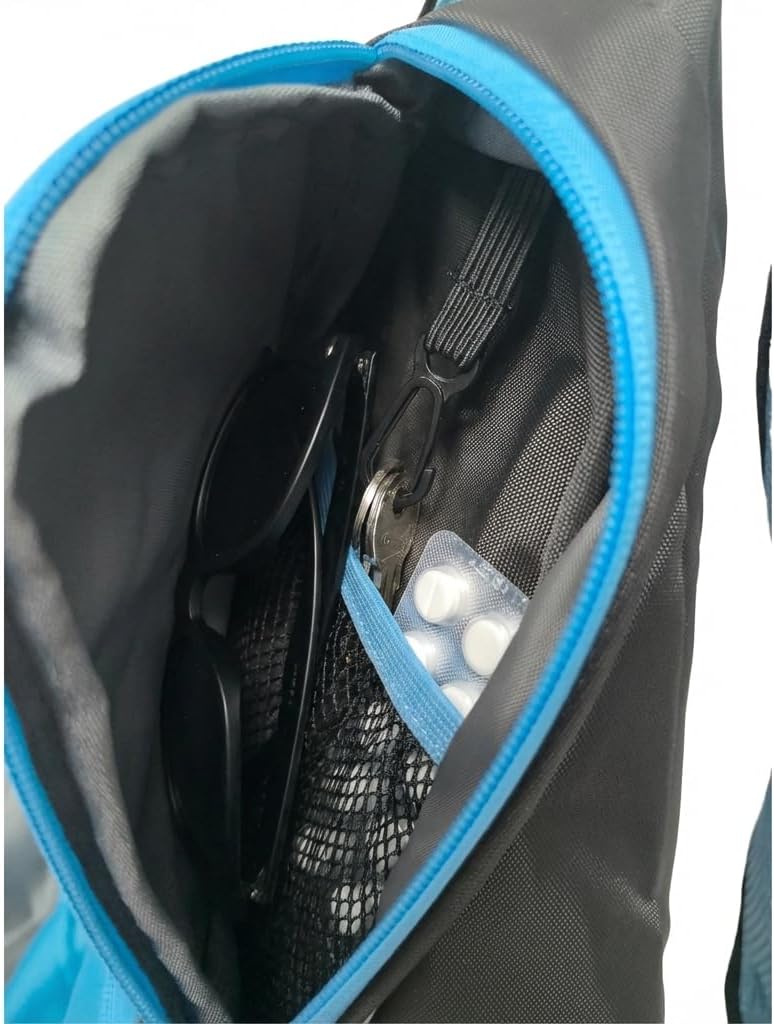 Pickleball Sling Bag with Shoe Compartment for Men Women, Professional 2-3 Paddle Backpack, Large Capacity Bag with 36oz Water Bottle Pocket & Fence Hook - Image 4