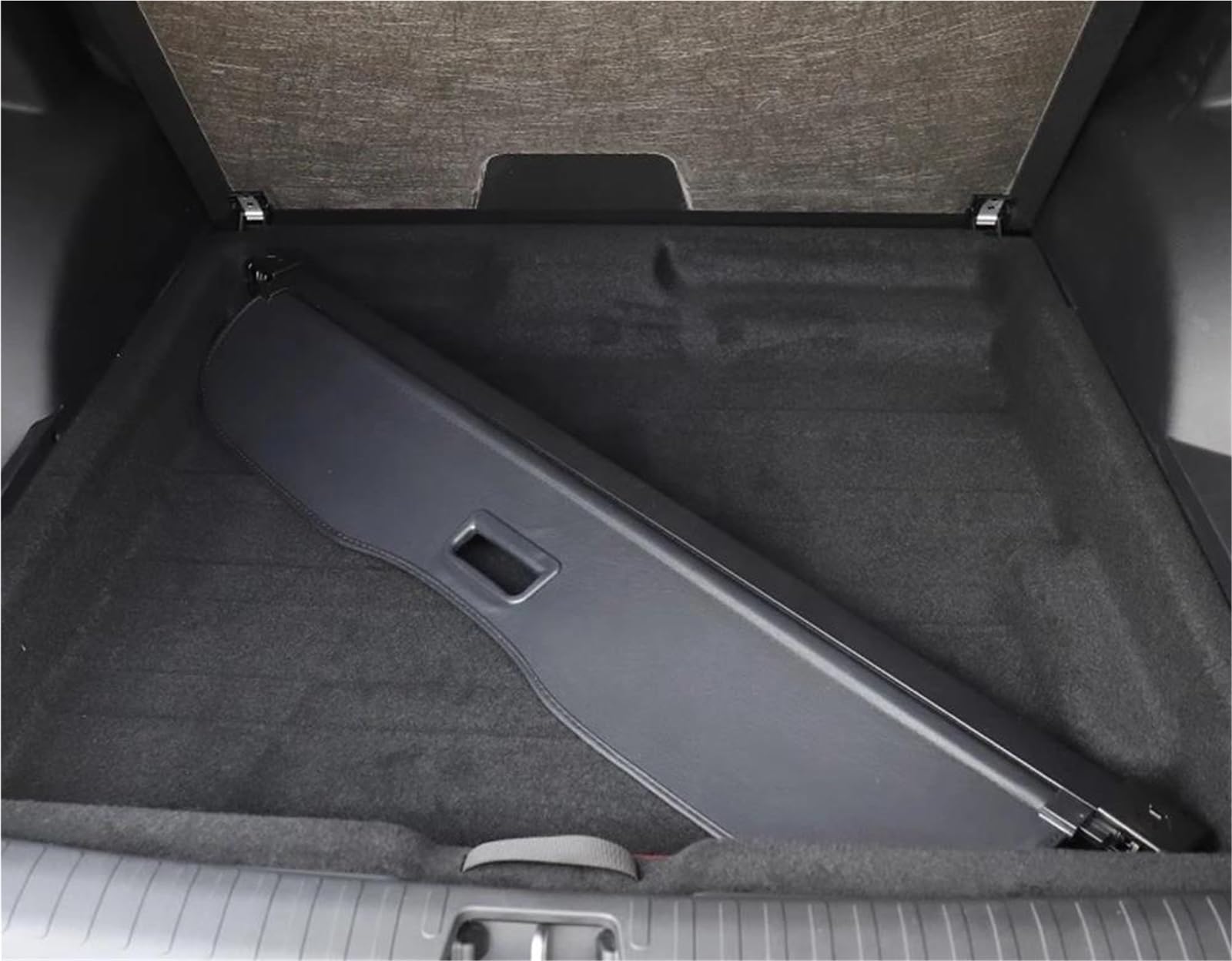 Tenda bagagliaio auto per Mercedes Per Benz GLC X254 2023 2024 2025 portapacchi impermeabile copertura retrattile Copertura Bagagliaio Auto(Canvas Black)