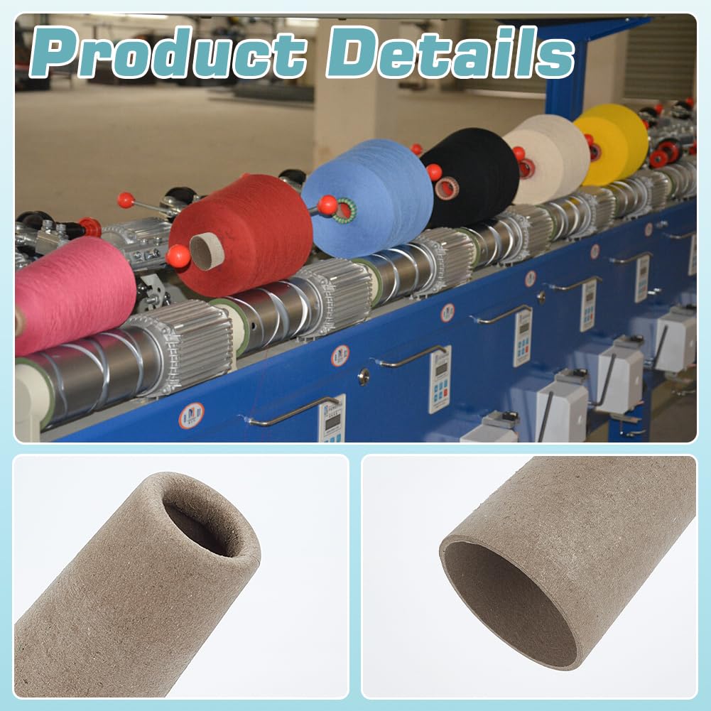 PH PandaHall 10pcs Wool Winding Tube Yarn Ball Winding Tube Kitting Winder Weave Tube Yarn Organizer Storage Weave Tube Cardboard Tube DIY Knitting Tube for Sewing Accessories 17.6x5cm - Image 4