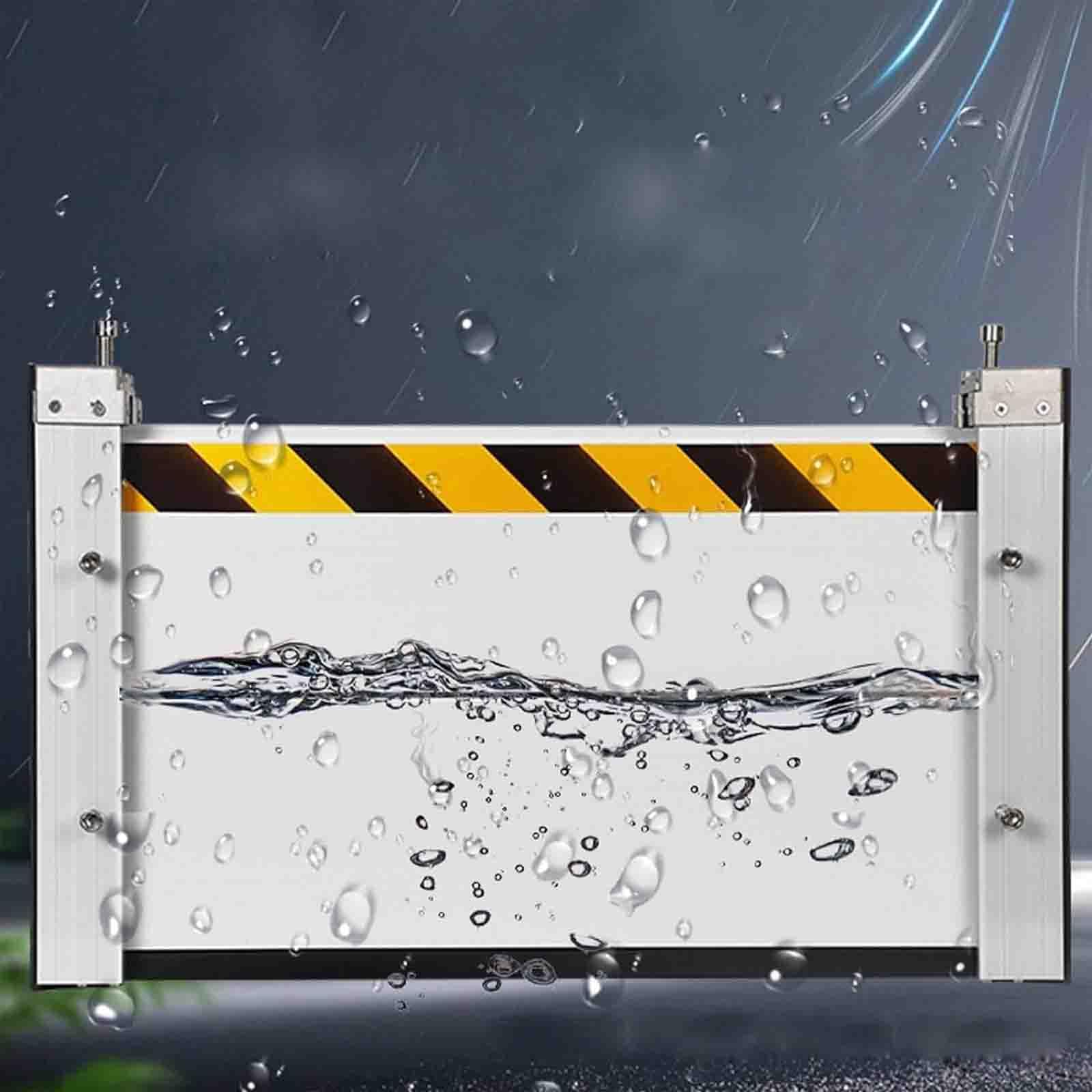 Inondation de garage ? Solution barrière en aluminium H20 cm L195 cm