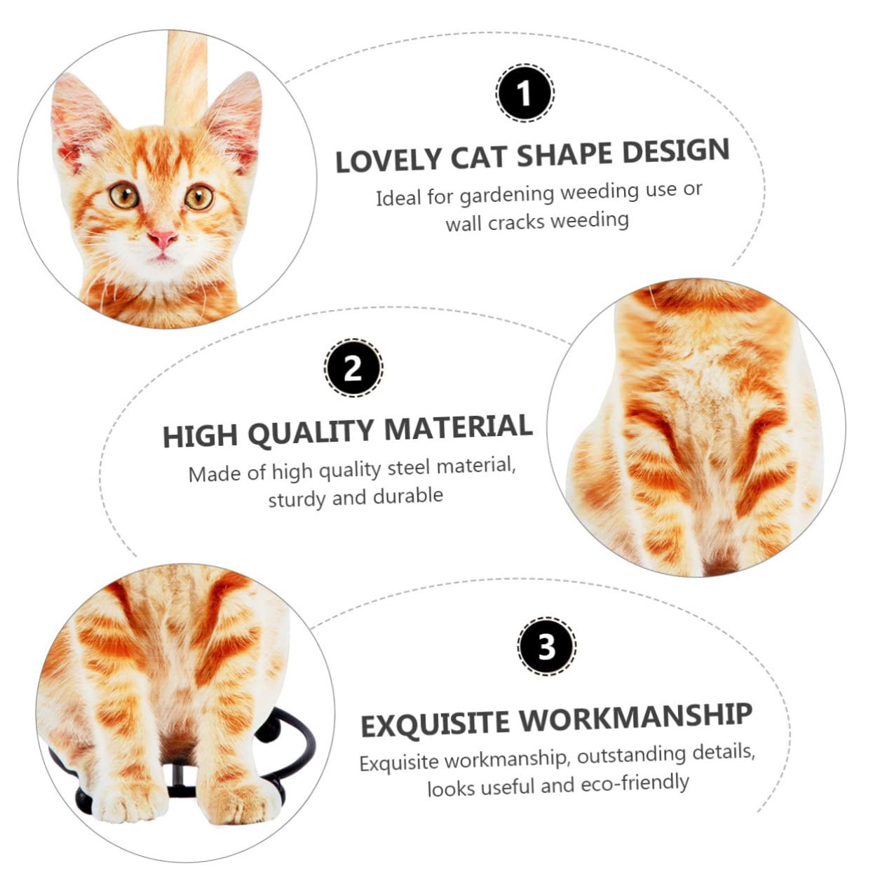 Didiseaon Portarotolo Funzione di Supporto e Conservazione a Forma di Gatto in Ferro Giallo di Carta Organizer Moderno Carta Asciugatutto per Cucina per Aree Cucina