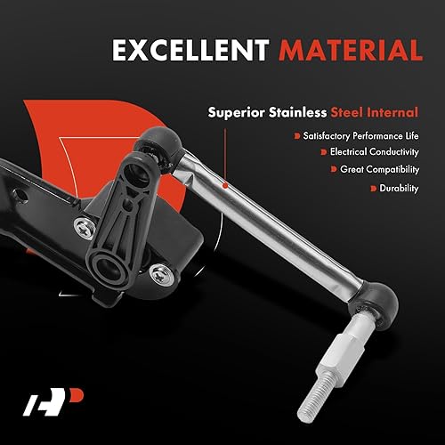 Miniatura 4 de A-Premium Sensor de nivel de faros compatible con Audi Q7 2017-2022, Q8 2019-2022, SQ7, SQ8, e-tron Quattro, e-tron S, e-tron S Sportback, lado