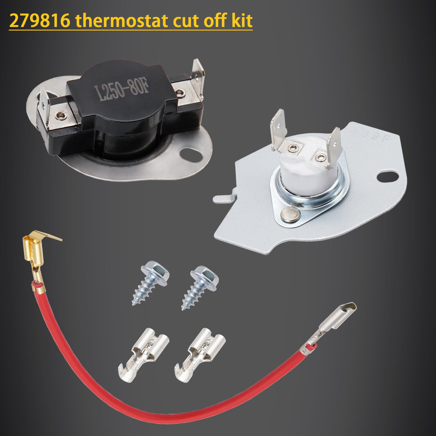 Interruttore Gruppo Porta Per Asciugatrice Admiral (Modelli AED4370TQ0, AGD4370TQ0) – Ricambio HQRP
