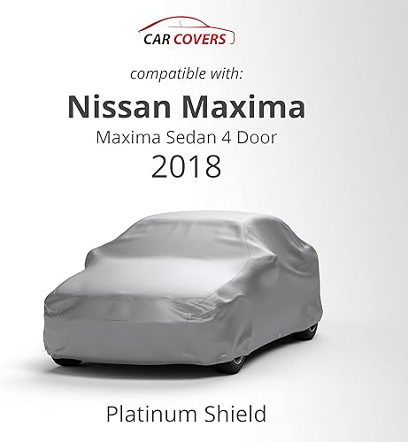 Miniatura 2 de Funda resistente a la intemperie para automóvil compatible con Nissan Maxima Sedan 2018 de 4 puertas, exterior e interior, protege del agua, la