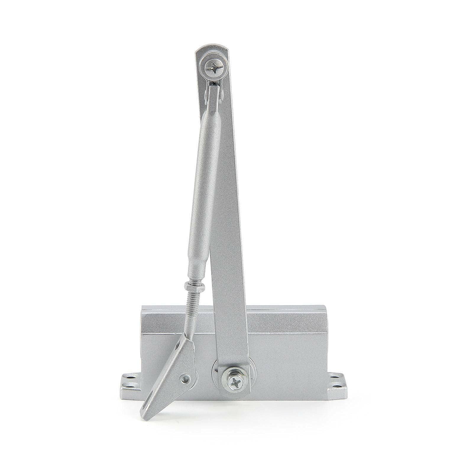 Queiting Door Closer Automatic Overhead Fire Door Closer Hydraulic Door Closer Easy to Install Suitable for 25-45KG Commercial or Household Use
