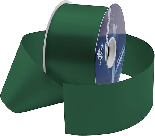 Vista 10 de Royal Imports Cinta Impermeable de Satén de Poli de 1.5" (#9) para Decoración Floral y Artesanal, Rollo de 100 Yardas (Carrete de 300 Pies)