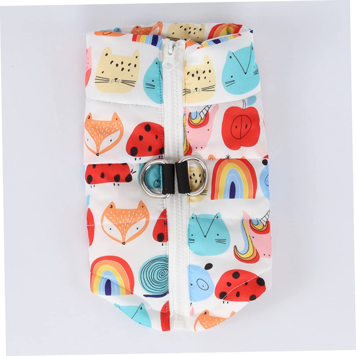 Angoily 3pezzi Cappotto per Cani con Stampa Animali Gilet per Cani di Taglia s Abbigliamento per Animali Domestici per Autunno Adatto per Passeggiate e attività all Aperto Design e Carino