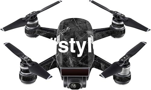 MightySkins Skin compatible con DJI Spark Mini – Estilo | Funda protectora de vinilo duradera y única | Fácil de aplicar, quitar y cambiar de