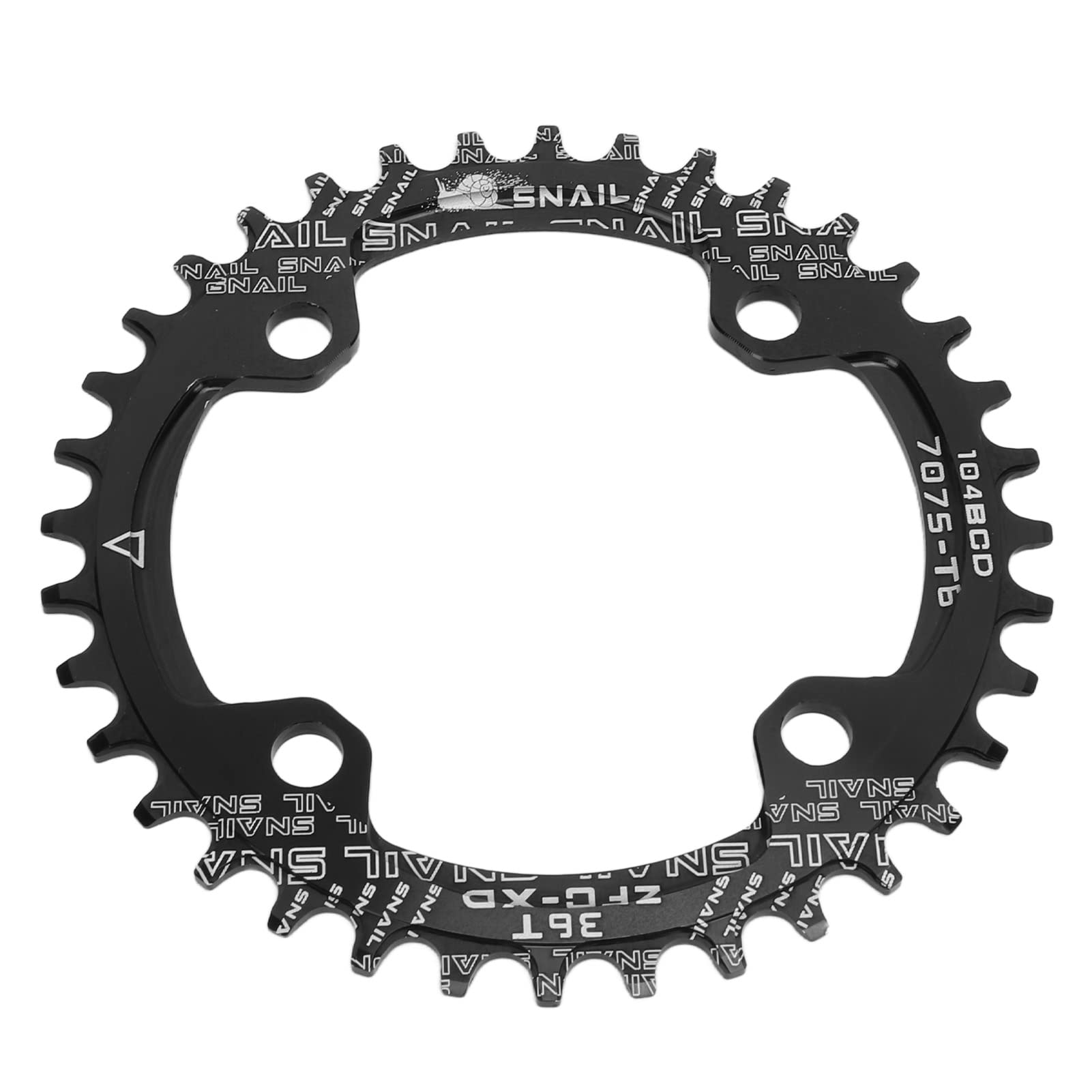 POENVFPO Mechanizm Korbowy Rowerowy Ze Stopu Aluminium, Pusta, Zintegrowana Korba 36T, Pojedyncza Tarcza, do Rowerów Górskich 8 9 10 11 12-biegowych Rowerzystów z Suportem i Zestawem śrub