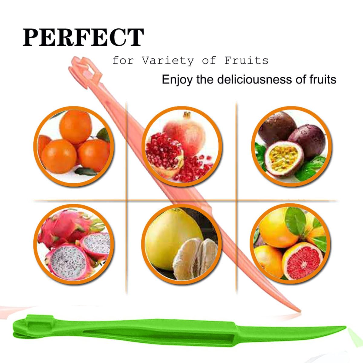 Herramientas peladoras de naranja, cortador de cáscara de cítricos, cortador de frutas y verduras, cortador de limón, removedor de abridor, herramienta de frutas, utensilios de cocina, artilugios, 5