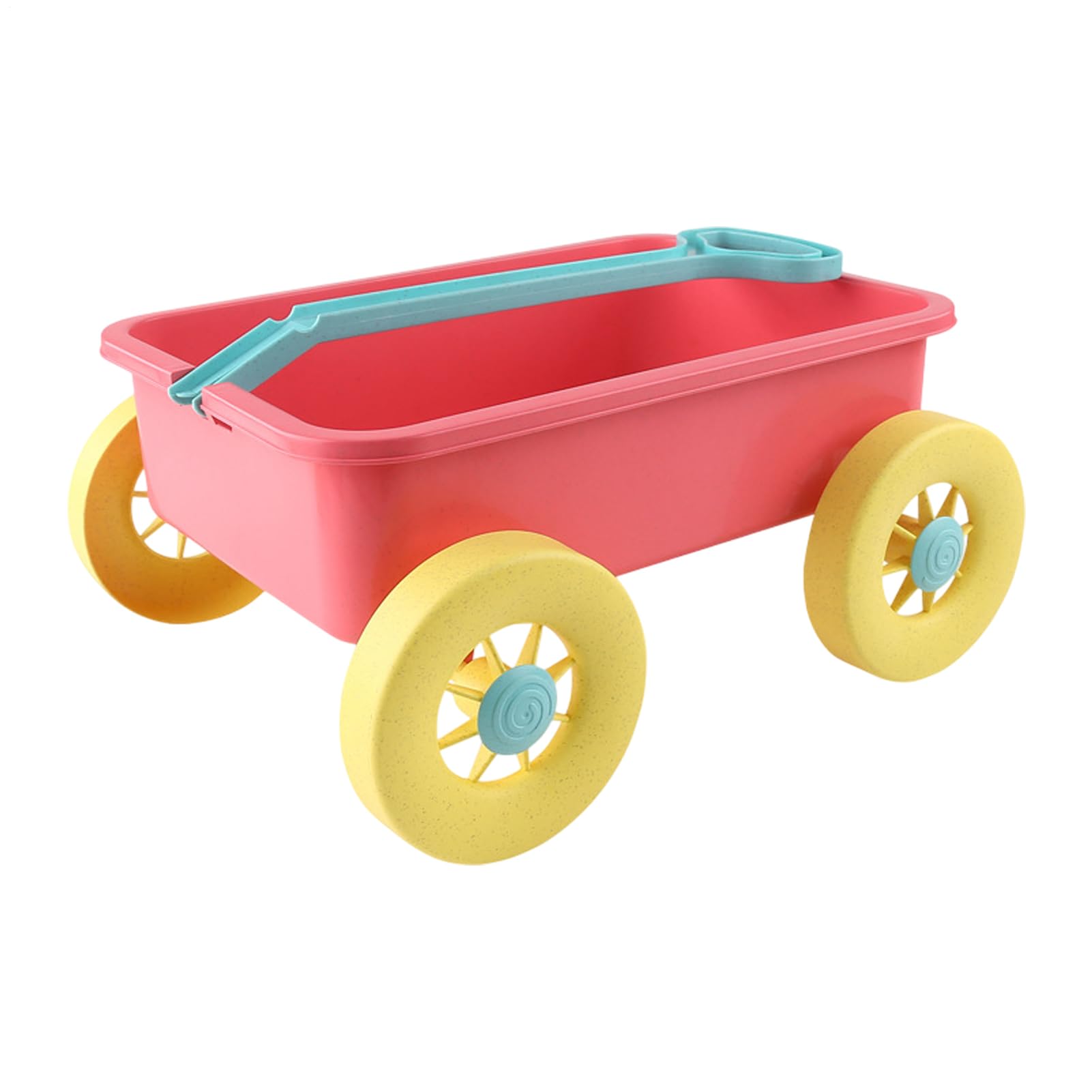 Beach Toy - Portable Adventure Waagon Toy, Pull Along Kids Wheelbarrow and Gardening | Beach Trolley, Outdoor Fun Toys for Garden, Swimming Pool,lake,backyard
