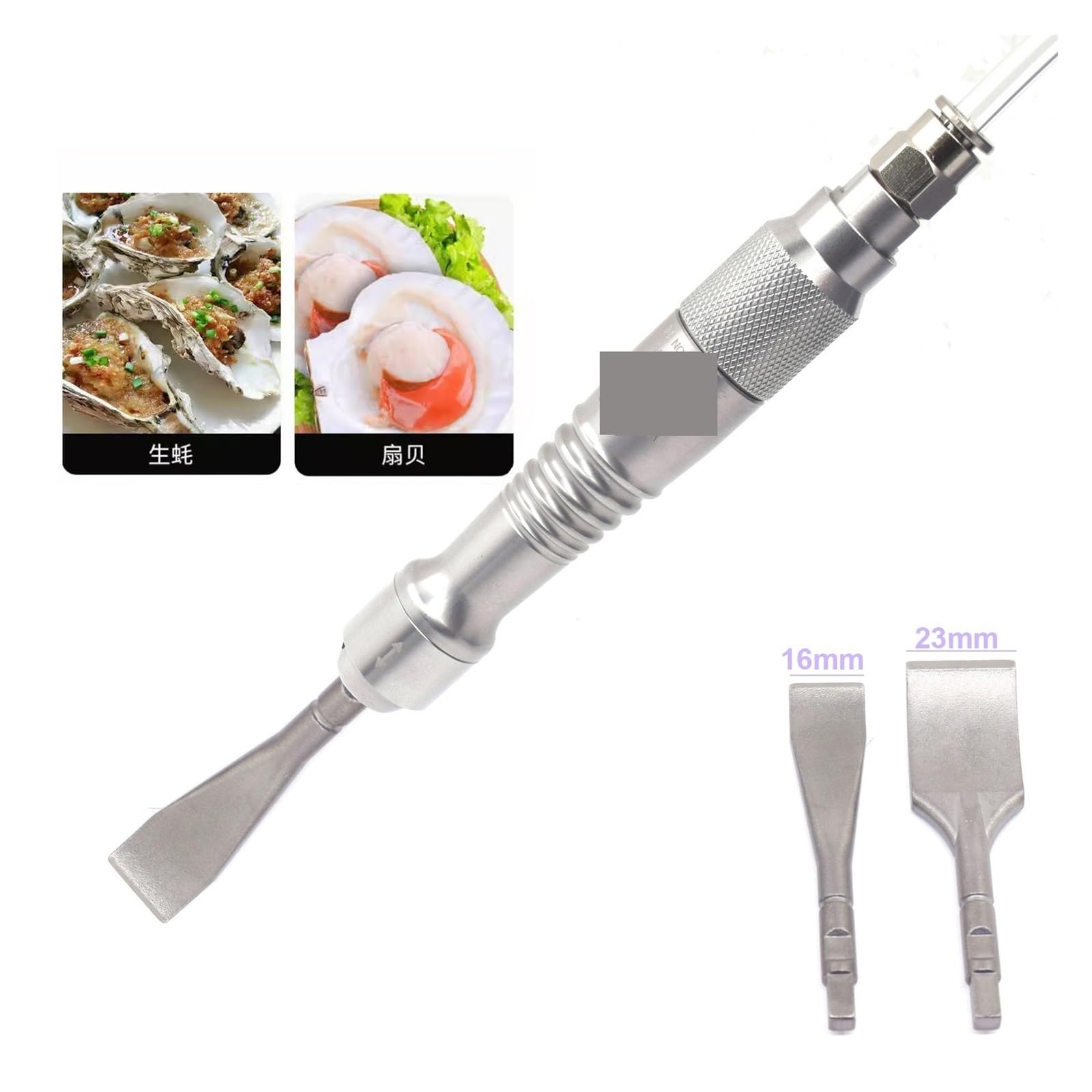 Kit de cincel de Aire neumático Pala neumática, cincel de Aire, Palas vibratorias for Tallado Comercial, Pala Gas astilladora Flujo Fundido Yeso médico(WL-1259K2+Foot Switch)