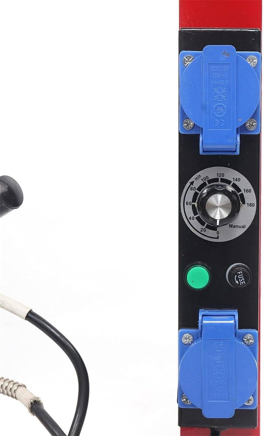 LINTAIZUO Vulcanizador automático de neumáticos, máquina vulcanizadora de neumáticos, Herramienta de reparación de calefacción de neumáticos con Control de Temperatura de sincronización, 170 ℃ -180 ℃