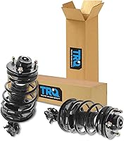 Vista 182 de TRQ - Conjunto de puntal delantero y resorte helicoidal (lados del conductor y del pasajero), para auto