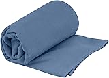Sea to Summit Drylite Towel, Lightweight Camping and Travel Towel Moonlight Blue Small (16 x 32 inches)