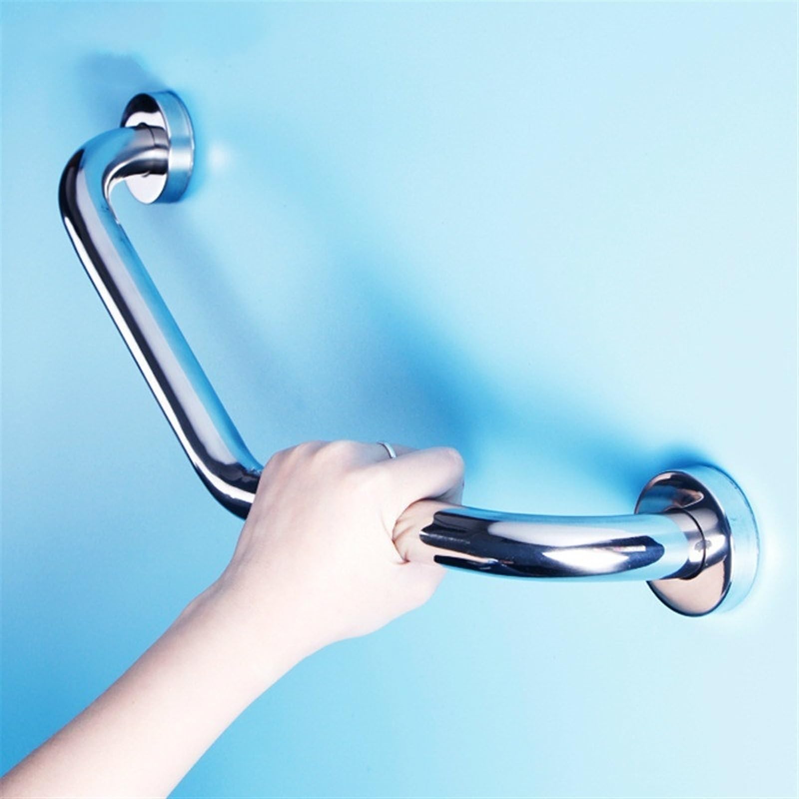 asidero baño Brazo de bañera de acero inoxidable 201/304, manija de seguridad, barras de agarre for ducha de baño, manija de montaje en pared, manija de inodoro, pasamanos for baño(304 stainless steel