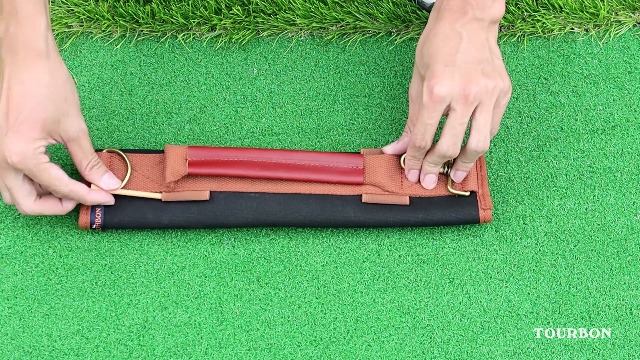 Amazon.com : TOURBON Lightweight Canvas Golf Club Carrier Sleeves