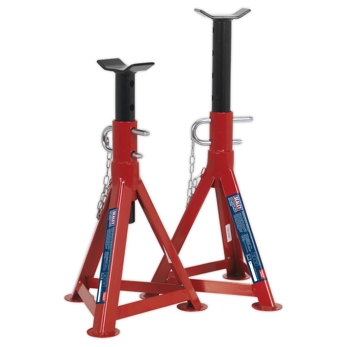 Sealey As2500 Axle Stands (Pair) 2.5 Tonne Capacity Per Stand