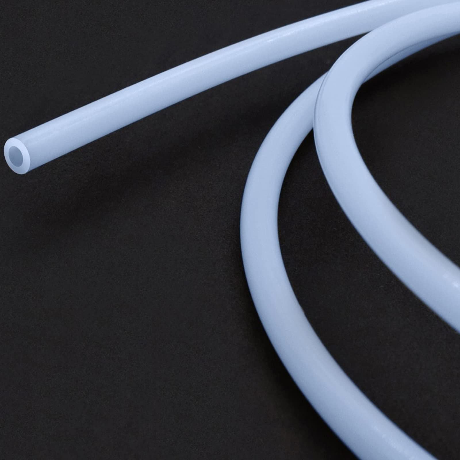 tubo in silicone, Tubo flessibile trasparente resistente alla temperatura(1.2 * 2.8Mm)