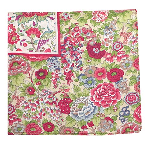 DDintex ディーディーインテックス FLORET LONDON ビンテージクロス PNダンテ グリーン 50×50cm