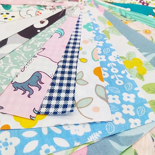 Zgxy MDL-103 Fabric, 30 Pcs/Lot Top Cotton 8 Inch X 8 Inch (20Cm X 20Cm) Squares Patchwork, Precut Multi-Color And Different Pattern For Sewing Quilting Crafting thumb #1