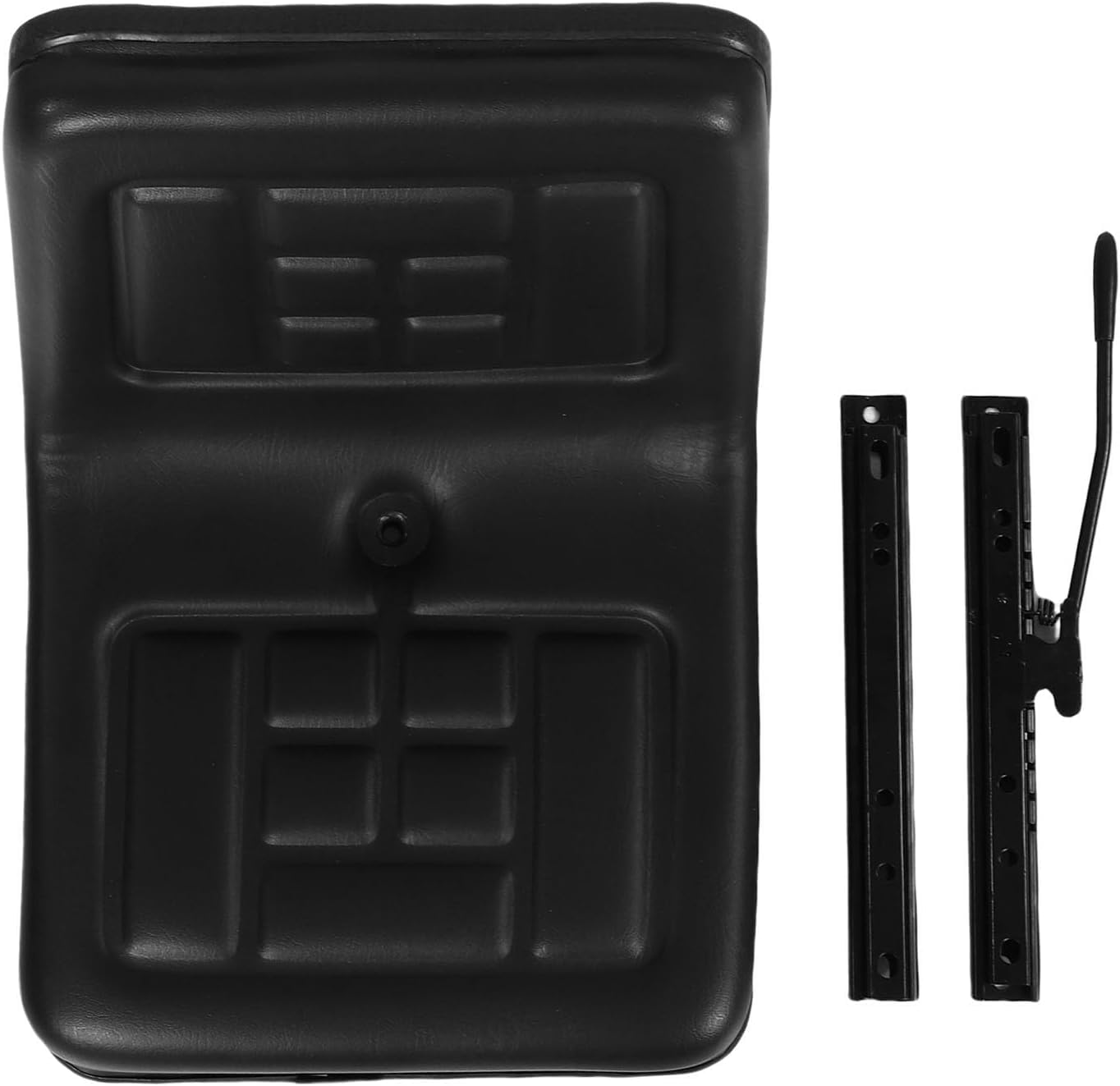 Seggiolino per trattore e carrello elevatore universale con binari scorrevoli | Sedile in un pezzo impermeabile | Compatibile con tosaerba, tosaerba, carrello da golf e macchine agricole