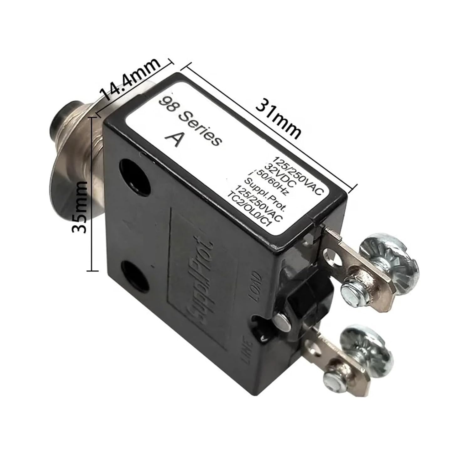 1PC 98 SERIES 20A Circuit breakers SWITCH