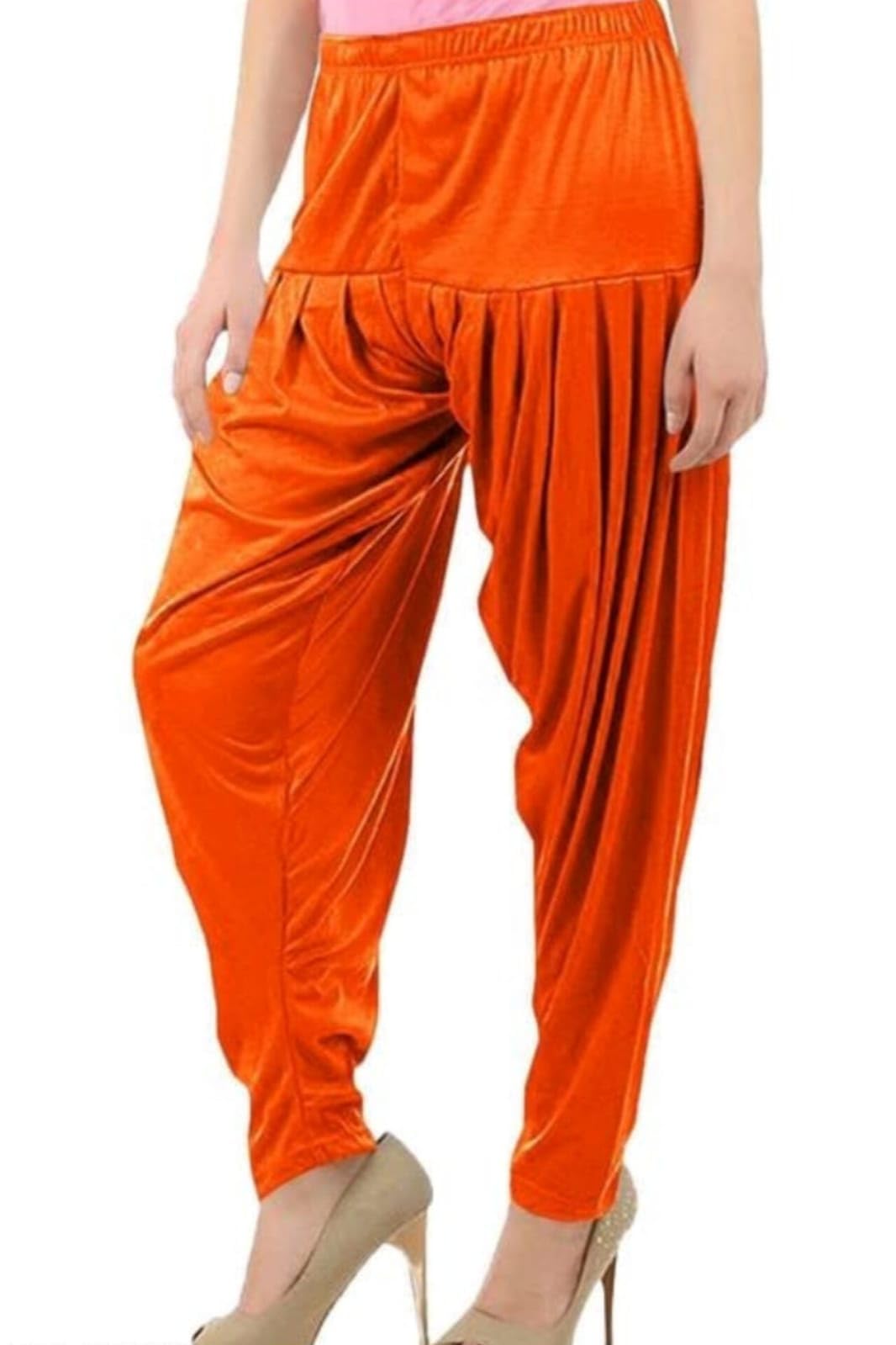 Woman's Solid Viscose Rayon Patiala Salwar Pant | Patiyala | Patiala Pants | Cotton Patiala Pant – Pack of 1-image-28