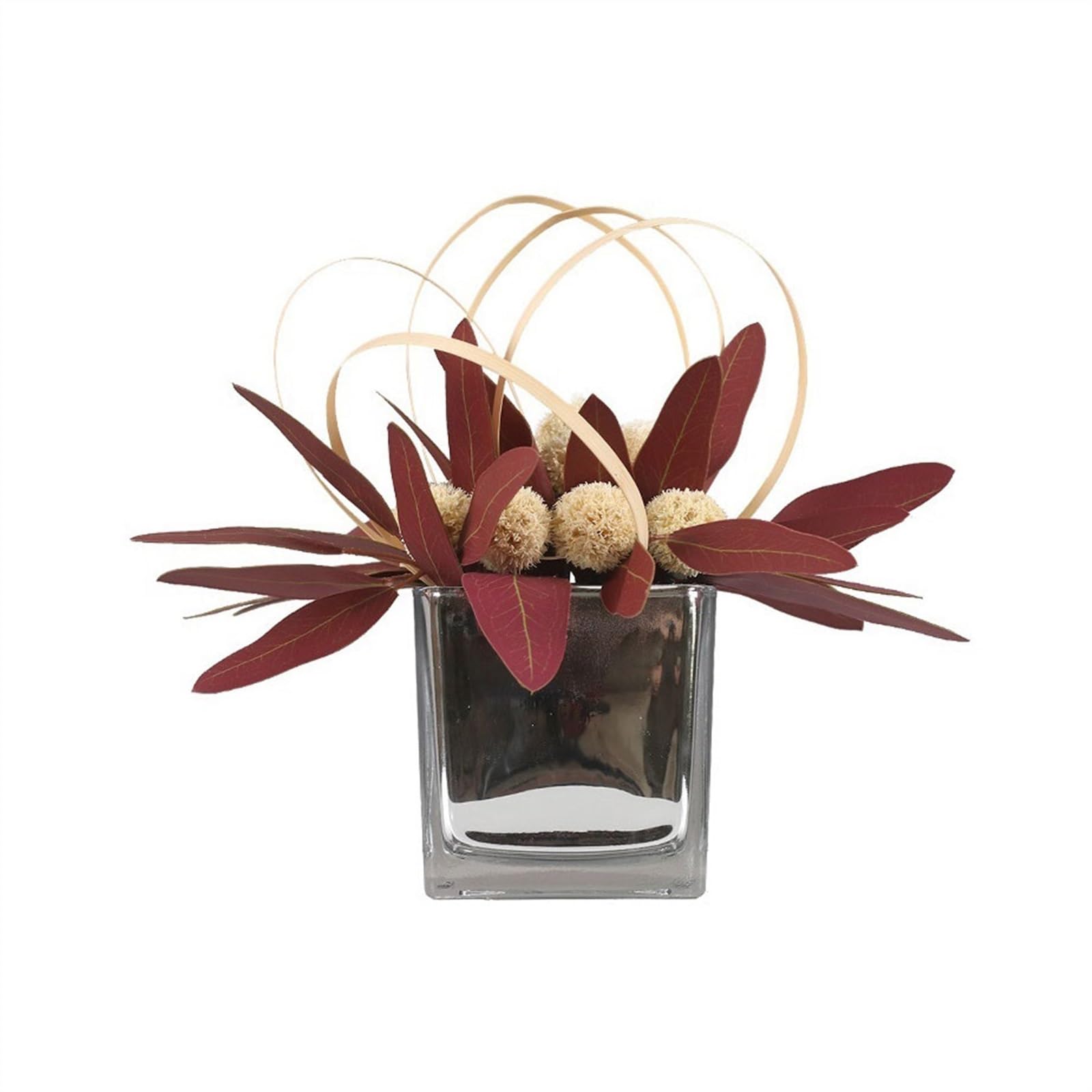 Z4T8M2K6G5 Artificial floral arrangement Restaurant Hotel Negotiation Table Decoration Flower Living Room Entrance Artificial Arrangement Soft Decorations