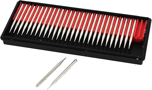 Aexit 0.118in vástago abrasivo ruedas y discos 0.039in diámetro bola cabeza diamante molienda montado herramienta post pulido ruedas punto 30 unids