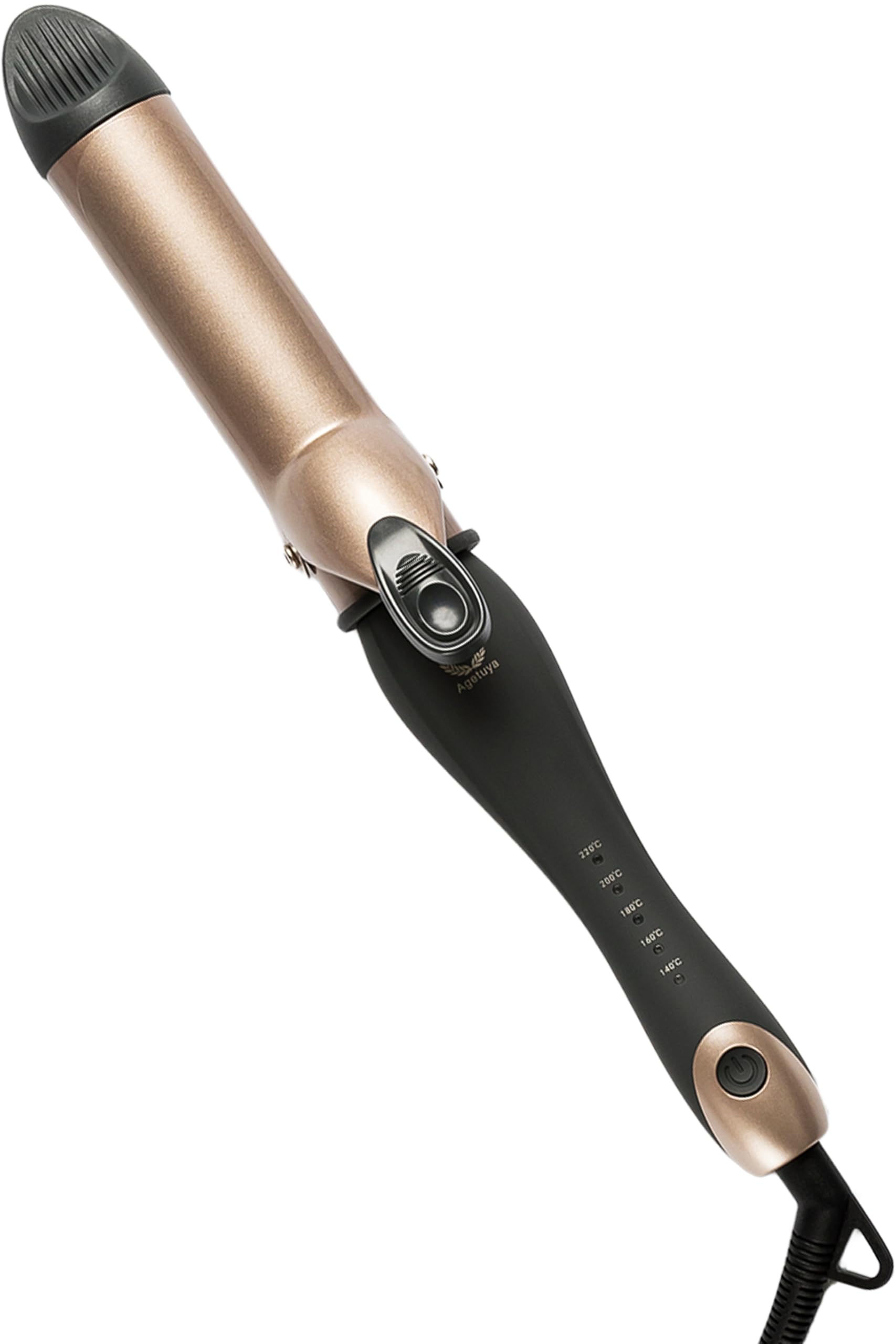 アゲツヤカールヘアアイロン2 38mm セラミックヘアアイロン ゴールドブラック アゲツヤ カールヘアアイロン2 38mm セラミック カールアイロン