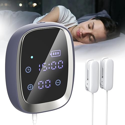 LaseLocks Dispositivo de ayuda para dormir para adultos, máquina de ayuda para dormir con clips para los oídos para ayudar a dormir, dormir rápido