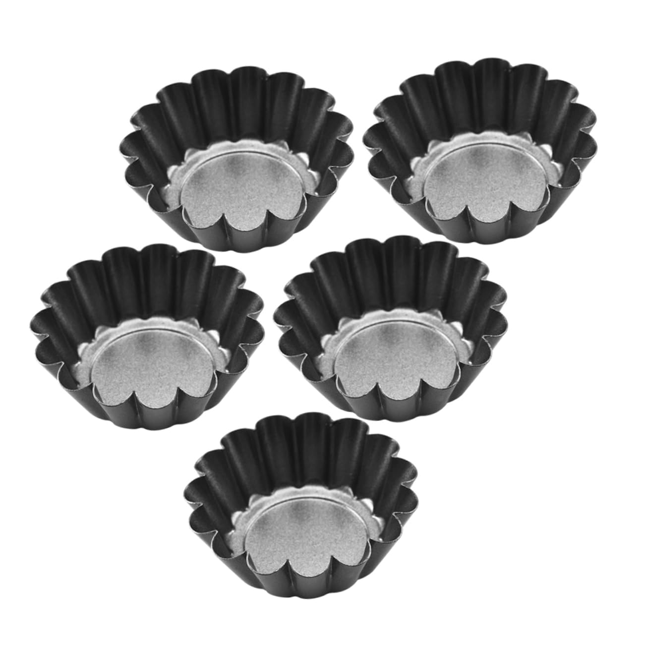 Cabilock Juego De 3 Moldes Antiadherentes Para Tartas De Flores Para Hornear Tartas Y Postres (5 Unidades)