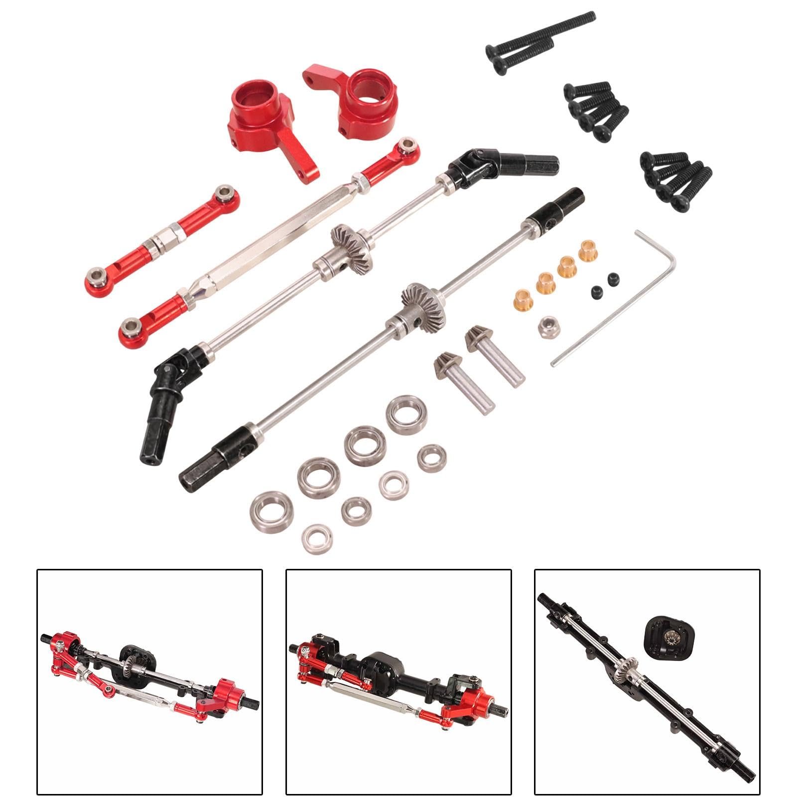 Kit Ingranaggi E Assali Metallici per Rc 1/12