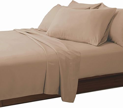 Miniatura 2 de Juego de sábanas de microfibra para caravana (42 x 80 pulgadas), color gris pardo de hasta 8 pulgadas de profundidad, para cama de cámper.