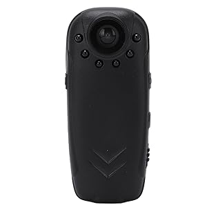 Mini Cámara Corporal Portátil 1080P HD Deportes DVR Grabadora De Video Cámara De Bolígrafo Cámara De Bolsillo De Policía Cámara Corporal De Policía Visión Nocturna Videocámara Con Clip De 125 ° Se Pue