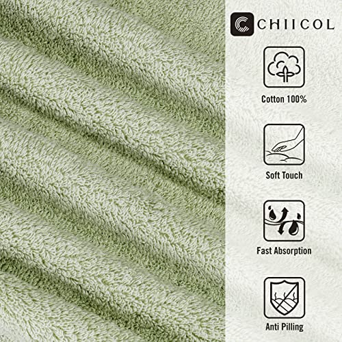 Wash Clothes For Bathroom - Cotton Face Towels Washcloths Bulk For Men Or Women, 12 Pack Ultra Soft Bath Towels Set, Absorbent Hotel-Spa-Kitchen Multi-Purpose Face Cloth, Bath Wash Rags #TOP6