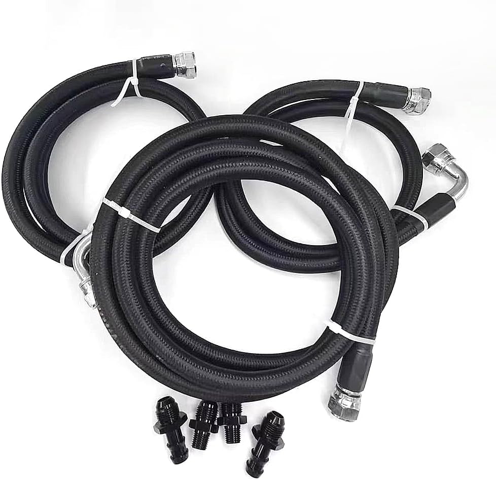 48RE Transmission Lines Kit Heavy Duty Transmission Cooler