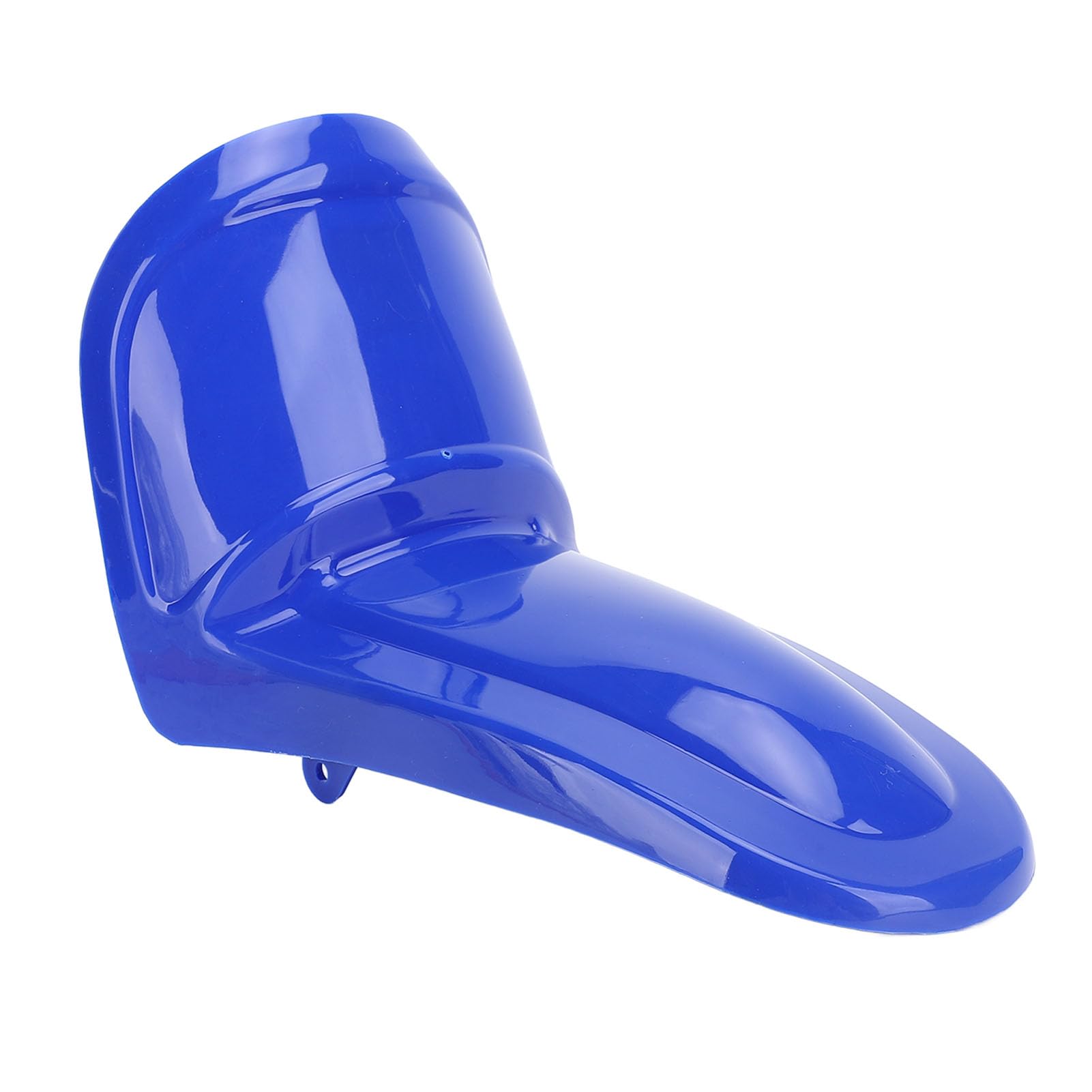 Guardabarros delantero para motocicleta a prueba de golpes protector de guardabarros delantero carenado para PW50 PY50 y Y-Zinger (1998 a 2024) color azul