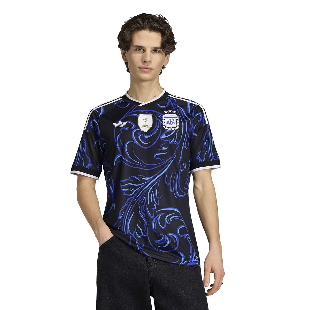 '26-'27 Argentina Away Shirt Polyester Made By: Adidas Men's Navy Medium