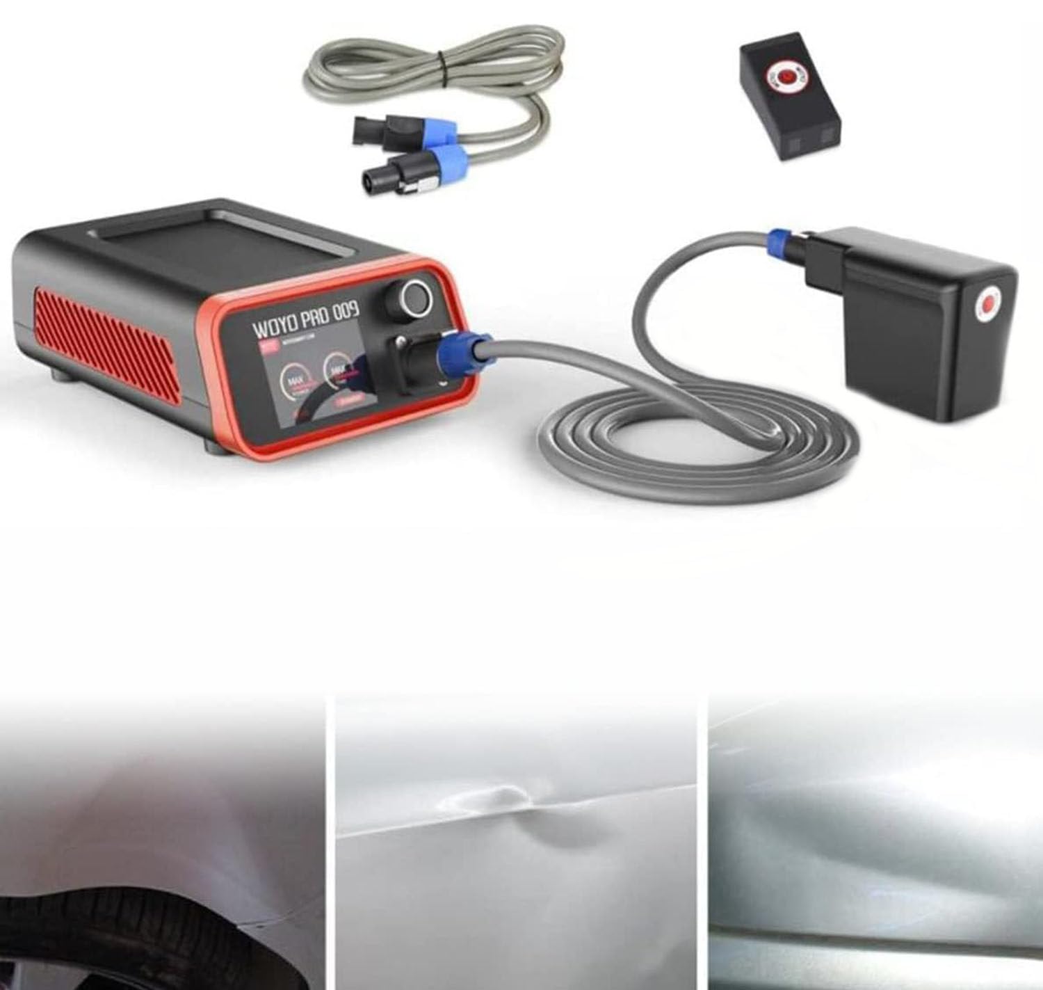 Magnetyczna Nagrzewnica Indukcyjna 1500w, Przenośny Zestaw Do Naprawy Wgnieceń Do Garaży, Narzędzie Do Naprawy Wgnieceń Bez Lakieru Samochodowego